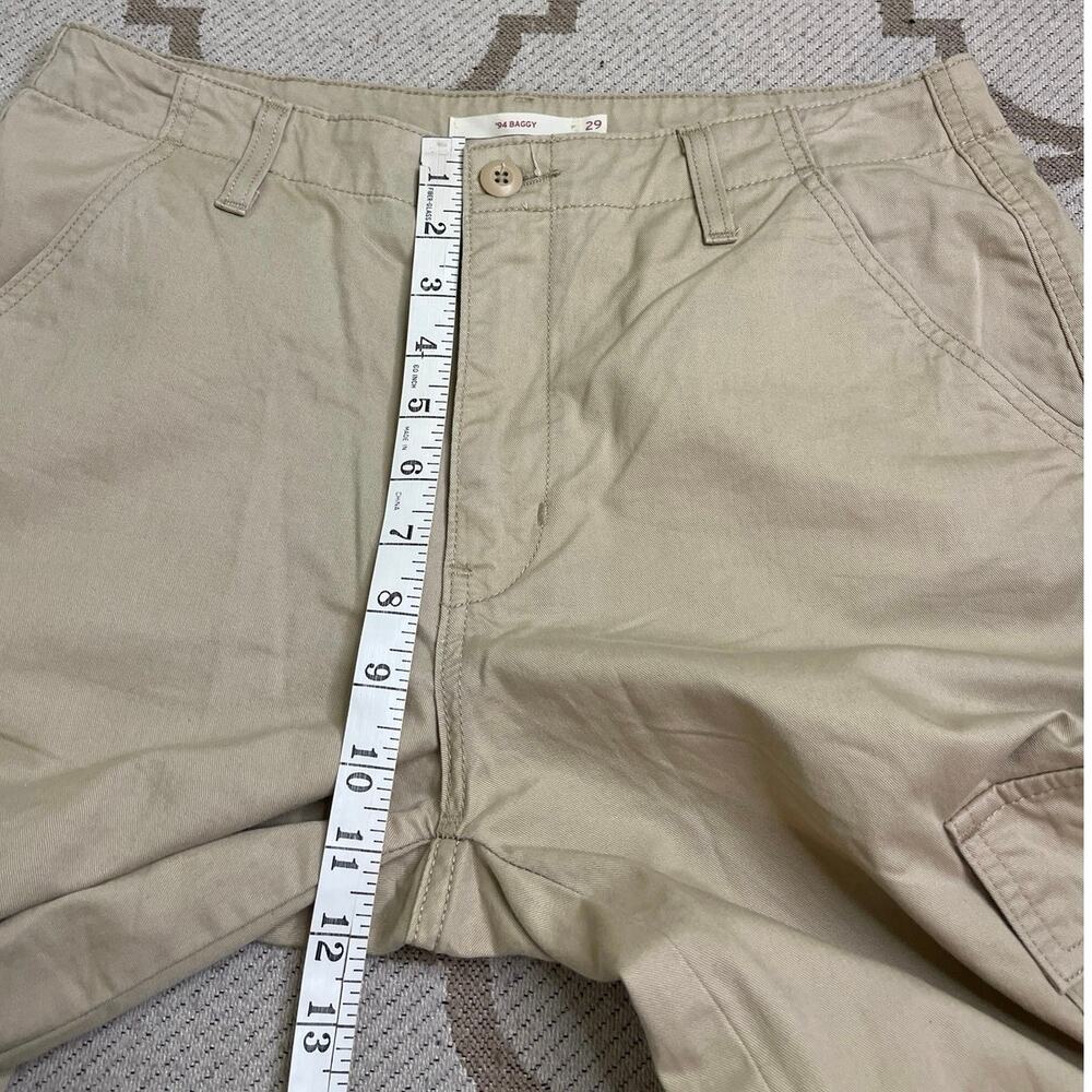 Levi’s ‘94 Baggy Cargo Safari- Tan Pants, size 29
PC9-A4707-0016, MSRP $80 - Picture 12 of 15